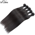 Top Grade Human Hair Lace Closure 4X4 Straight Human Hair Weave Bundles